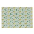 thumbnail image 1 of Geometric Cutting Board, Flip Flops and Starfishes Beach Elements Exotic Poolside Theme Pattern, Decorative Tempered Glass Cutting and Serving Board, Small Size, Seafoam Yellow White, by Ambesonne, 1 of 1