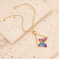 thumbnail image 1 of Enchanting Gold Chain Butterfly Bracelets Of Iridescent Wings, 1 of 5