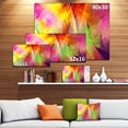 thumbnail image 3 of Spectacular Multi Color Pattern - Floral Canvas Art Print, 3 of 4