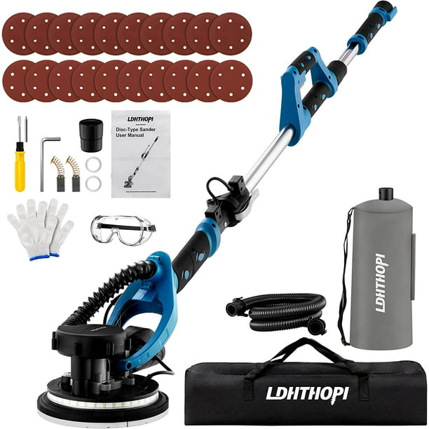 LDHTHOPI Drywall Sander, 1050W Electric Drywall Sander with Vacuum, 500