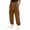 Brown, variant on BXJX Boys Cargo Sweatpants Size 8 T, Athletic Casual Drawstring Elastic Waist Jogger Pants with Pockets Brown