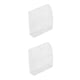 thumbnail image 2 of Advancent Montaje en pared Acrílico Aire acondicionado Caja de control remoto Contenedor Organizador de almacenamiento Caja de hotel Caja de controlador 3Gitter 2piezas Advancent CBP583471, 2 of 5