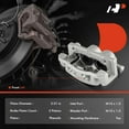 thumbnail image 2 of A-Premium Disc Brake Caliper Assembly with Bracket Compatible with Nissan Pathfinder Armada 2004 Armada Titan 2004-2007 Infiniti QX56 2004-2006 Front Driver Side, 2 of 9