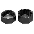 thumbnail image 2 of Cue Chalk Box Holder Aluminium Alloy Octagonal Universal Billiard Chalk Case for Billiards Accessory Black, 2 of 9