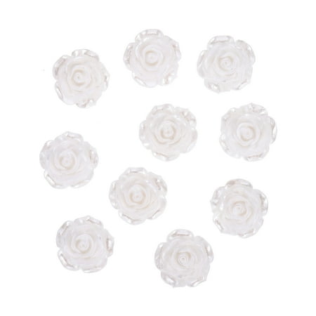 

10Pcs DIY Flower Decors DIY Earring Headdress Accessories Jewelry Making Parts