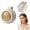 A-White, variant on Clip-on Portable Bladeless Fan, 3-Speed Silent Mini Fan with 360° Rotation, Type-C Rechargeable Waist Clip Fan for Outdoor Travel Office, Gift for Men Women