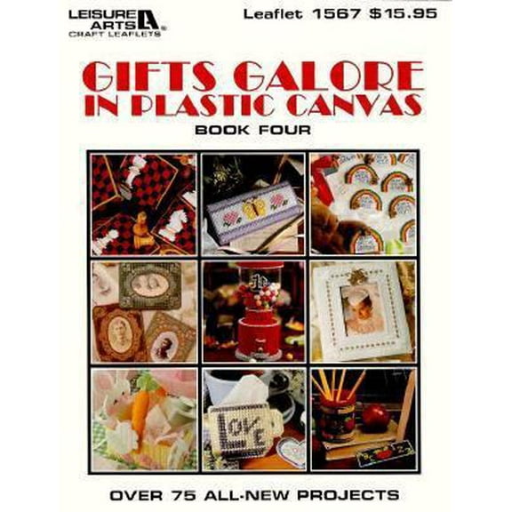 Pre-Owned Gifts Galore in Plastic Canvas, Book 4 (Leisure Arts Craft Leaflets, No. 1567) (Paperback) 0942237528 9780942237528