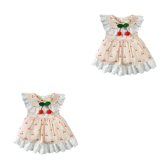 Methold Ropa para mascotas Vestidos suaves y transpirables Ropa para mascotas Faldas con disfraces Fiesta de festival Vestirse Ocio para el verano Type7 NO7 Methold CBP189118