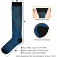 thumbnail image 3 of GZHJMY Marble Compression Socks, Women Men Long Stocking (20-30mmHg), Travel Knee High Stockings for Athletic Sports,Running,Cycling,Nursing, 3 of 7