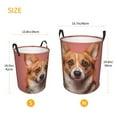thumbnail image 3 of Corgi Cute Laundry Hamper Small Storage Basket/Toy Organizer/Dirty Clothes Bucket, 3 of 5