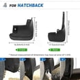 thumbnail image 5 of Exquisite Front Rear Mud Flaps For Toyota Corolla AE110 1999 2000 2001 2002 Splash Guards Mudguards, 5 of 5