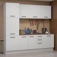 thumbnail image 2 of Madesa Garage Storage Cabinet Set with 9 Doors and 3 Drawers Modular Unit  - White, 2 of 12