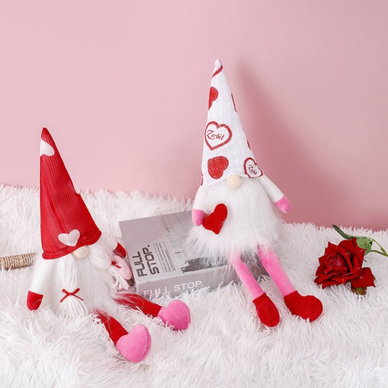 Knqrhpse Valentines Day Decorations,Valentines Day Table Decor Valentine's Day Faceless Doll Cloth Do Home Decoration Living Roomadult Valentines Home