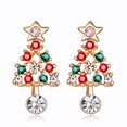 thumbnail image 1 of Heliisoer Christmas Style Metal Earrings Decorate A, 1 of 1