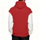 thumbnail image 5 of RKSTN Hoodies for Men Oversized Splicing Fake Two Pieces Pullover Hooded Sweatshirts Top Men's Casual Solid Color Mock Neck Loose Fits Comfy Workout Sport Long Sleeve Hoodie Fall Winter Clothes, 5 of 9
