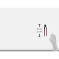 thumbnail image 3 of Pinza para orejas Knipex Tools 10 98 i220 8.75, mordaza delantera, color rojo, 3 of 8