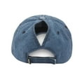 thumbnail image 4 of Ponytail Washed Cotton Baseball Messy High Bun Pony Caps, 4 of 17
