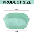 thumbnail image 2 of Reusable Silicone Liners for Air Fryer - Round & Non-Stick Baking Pans, 2 of 5