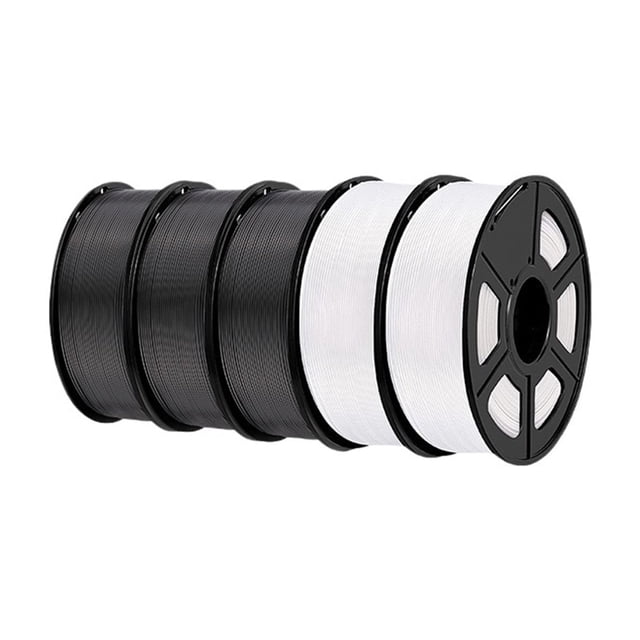 5KG PETG Filament 1.75mm For 3D Printer Filaments, Translucent 3D Printing Materials Vacuum Bag Packing ,Smoother Printing Experience