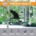 thumbnail image 2 of K&H PET PRODUCTS EZ Montaje de Ventana para Gatito – Nivel único o Doble Pila, apilado Doble, Gris, 12" x 23", 2 of 5
