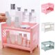 thumbnail image 1 of Organizador doble de plástico para estanterías de almacenamiento - Organizador de escritorio de 5 niveles para oficina, cocina, baño, papelería y cosméticos, blanco, 1 of 6