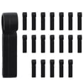 thumbnail image 3 of Lefu 20pcs Helmet Headlamp Clips Anti-Slip Plastic Helmet Clamps Hooks for Safety Cap, 3 of 9