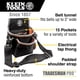 thumbnail image 2 of Bolsa para herramientas Klein Tools Tradesman Pro™ de 15 bolsillos, 2 of 8