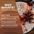 thumbnail image 5 of Maud's Espresso Chai Tea Latte Pods, 18 ct, Single Serve Tea Pods - 100% Gourmet Blended Tea Leaves, Compatible with Keurig K Cups Maker, 5 of 8