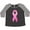 Baseball Smoke and Heather, variant on Inktastic Breast Cancer Pink Awareness Ribbon Women's Plus Size T-Shirt