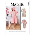 thumbnail image 1 of McCall's Misses' Vestido de manga raglán Patrón de costura Kit Código M8212 Tallas XS-S-M Multicolor, 1 of 5