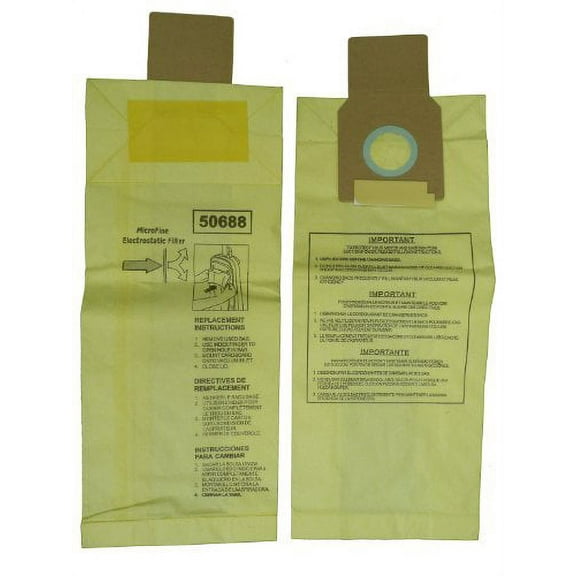 9 Kenmore Sears 50688/50690 U Vacuum Bags, Upright, Canister, Panasonic U-2, Mie