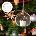 thumbnail image 4 of Miangastore 5pcs Hanging Glass Bauble LED Tea Light Holder DIY Sphere Ball Terrarium, 4 of 9