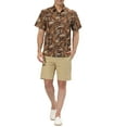 thumbnail image 2 of INSPIRE CHIC Chemises d'Été Décontractées à Manches Courtes Imprimé Animal pour Hommes TG Imprimé Tigre, 2 of 6