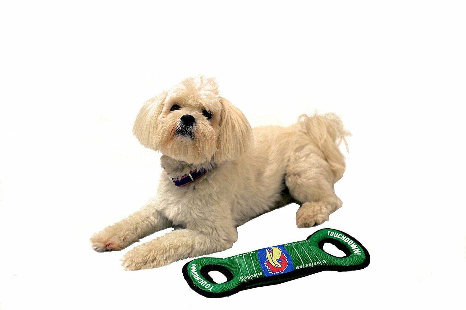 Pets First Collegiate Kansas Field Toy-Licensed