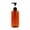 Brown, variant on Shampoo Bottles with Pump, 10oz Empty Refillable Shower Bottle, 300ml Plastic Reusable Squeeze Lotion Dispenser for Shampoo and Conditioner Body Wash Liquid Soap Gel Bathroom Hotel Gray 300ml