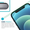 thumbnail image 5 of Tech Armor HD Clear Camera Lens Protector and Ballistic Glass Screen Protector Designed For iPhone 12 6.1 Inch 1 Pack Tempered Glass 2020, 5 of 7