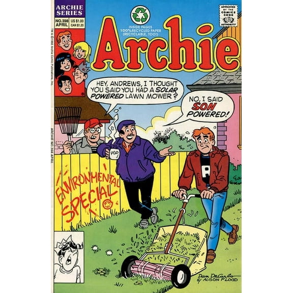 Archie #398 VF ; Archie Comic Book