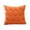 Orange, variant on Embroidered Throw Pillow Cover 18X18 Inches Floral Printed Decorative Cushion Case for Sofa Couch Living Room Home Decor, Orange (Insert Not Included)
