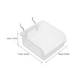 thumbnail image 2 of MUSEYA 4pcs Peg Board Basket Organizers Transparent Tool Storage for Home and Garage, 2 of 8