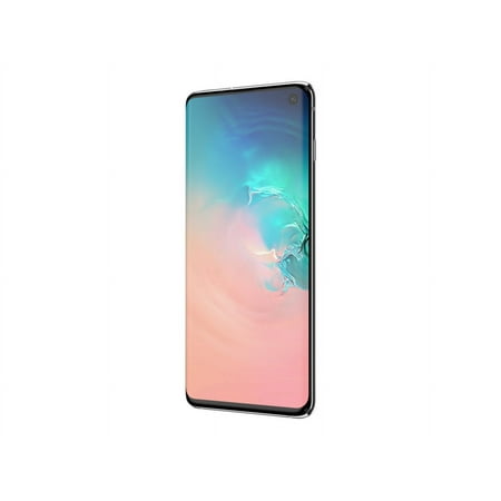 Samsung - Galaxy S10 with 128GB Memory Cell Phone Prism - White (Sprint)