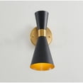 thumbnail image 5 of Bethel International Wall Sconce in Black And Gold Color, 5 of 7