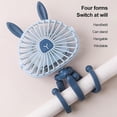thumbnail image 5 of Mini Portable Hanging Octopus Shape Stand Adjustable Handheld USB Charging Fan Cooler for Baby Stroller Student Use, 5 of 5