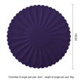 thumbnail image 2 of Silicone Heat Insulation Meal Mat Lightweight Portable Mat for Home Office Table, 2 of 4