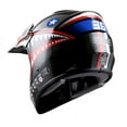 thumbnail image 5 of WOW Youth Kids BMX MX ATV Dirt Bike Motocross Helmet BOYCLS Shark Black, 5 of 5