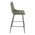 thumbnail image 4 of ALIBI COUNTER STOOL DARK GREEN-SET OF TWO, 4 of 9