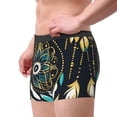 thumbnail image 2 of Yiaed Boho Dreamcatcher Print Men's Soft Cotton Boxer Shorts Breathable Boxers Underwear Moisture-Wicking Underwear Stretch Boxer Briefs for Man-Small, 2 of 5