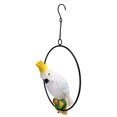 thumbnail image 3 of Iron  Parrots Pendant, Durable Bright Texture Iron  Parrots Decor  Line Fluency Waterproof  for Garden for Outdoor, 3 of 8