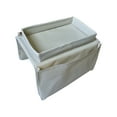 thumbnail image 1 of PENGXIANG Caddy de Fauteuil Canapé Support de Rangement Télécommande avec Poche Rangement pour Magazine Tablette Téléphone Ipad Chocolat, 1 of 12