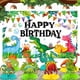 thumbnail image 3 of Decoración de fiesta para cumpleaños del dinosaurio Jamonxi de 1 a 5 años, 3 of 9