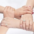 thumbnail image 5 of 36pcs Adjustable Rings Set For Girls Princess Jewelry Finger Rings For Kids Birthday Party With Heart Shape Box, 5 of 5